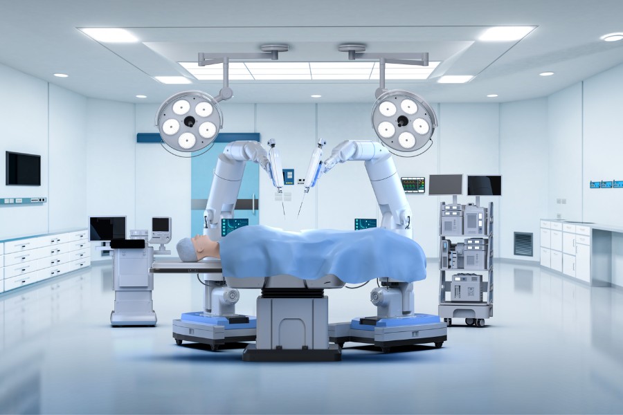 Ứng dụng các robot trong phẫu thuật giúp tăng độ chính xác và giảm thiểu sai sót y khoa Robot phẫu thuật