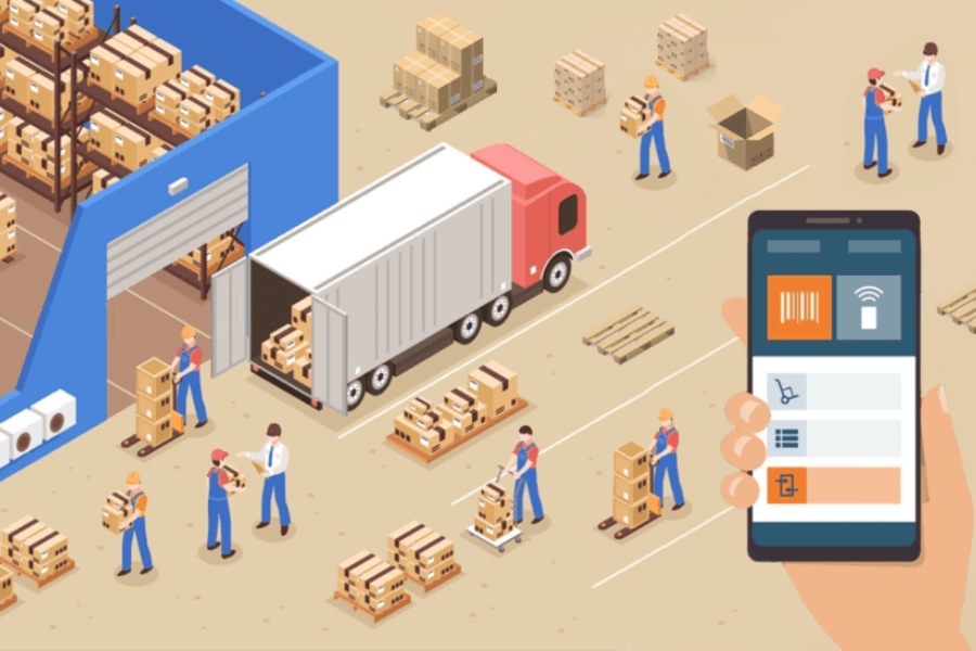 Ứng dụng RFID trong logistics Ứng dụng RFID trong logistics